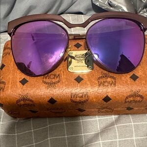 MCM Brown and Purple Sunglasses